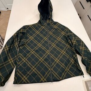 Burberry Men’s Reversible Hooded Jacket